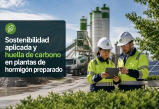 H554 Sostenibilidad aplicada y huella de carbono en plantas de hormigón preparado